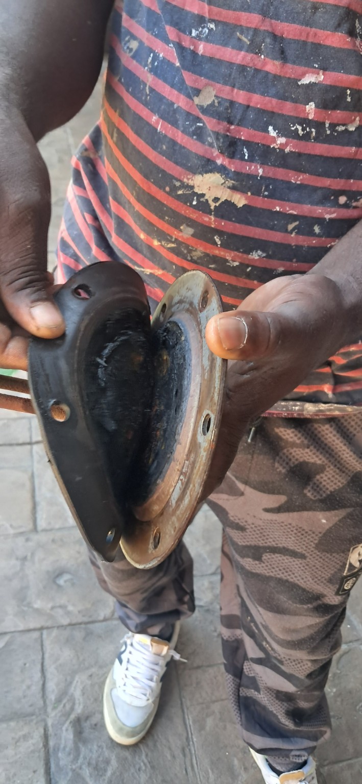 Flange gasket close to failure discovered during inspection